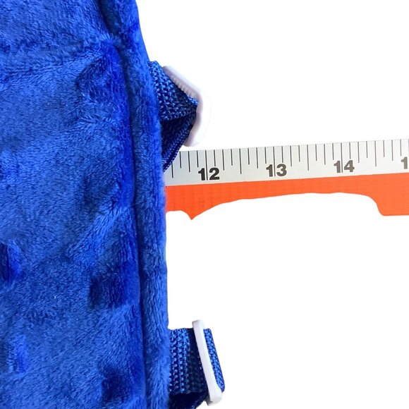 Build-A-Bear Blue Plush Backpack Carrier Teddy Bears 11” - Picture 5 of 5